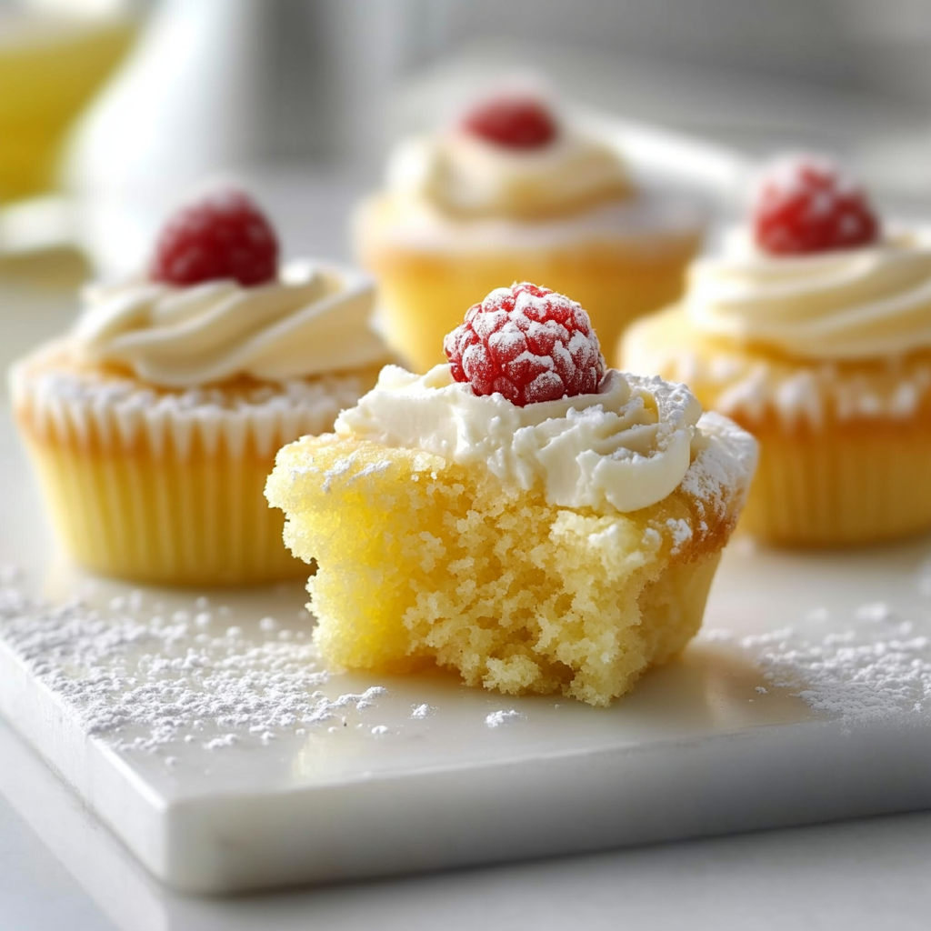 Vanilla Cupcakes with Buttercream