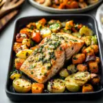 Garlic Butter Salmon and Veggies