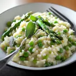 Spring Pea & Asparagus Risotto