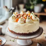 Easter Carrot Cake with Cream Cheese Frosting