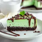 St. Patrick's Day Mint Chocolate Cheesecake