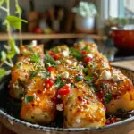 Chili Honey Feta Rolls