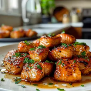Crispy Air Fryer Salmon Bites Image