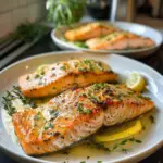 Butter Garlic Salmon Dish