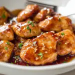 Honey Garlic Chicken Dish