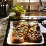 Garlic Butter Steak on Plate