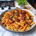 Blackened Chicken Pasta Dish