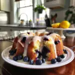 Lemon Blueberry Pound Cake