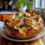Stuffed Seafood Bread Bowl