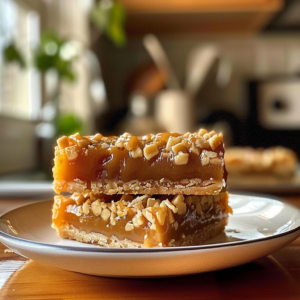 Salted Caramel Butter Bars Delight