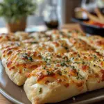 Homemade Pizza Hut Breadsticks Fresh Out of the Oven