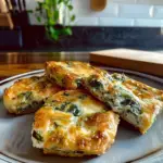 Spinach Cottage Cheese Flagels