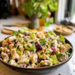 Greek Yogurt Chicken Salad Fresh Ingredients