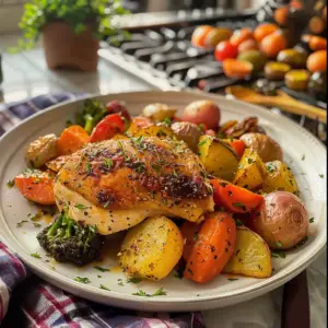 Sheet Pan Chicken and Veggies