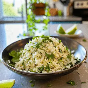 Cilantro Lime Rice Dish