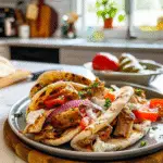 Chicken Gyros Ready to Serve