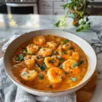 Coconut Curry Shrimp Dish