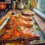 Grilled Cedar Plank Salmon for Memorial Day