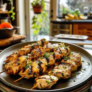 Greek Chicken Souvlaki