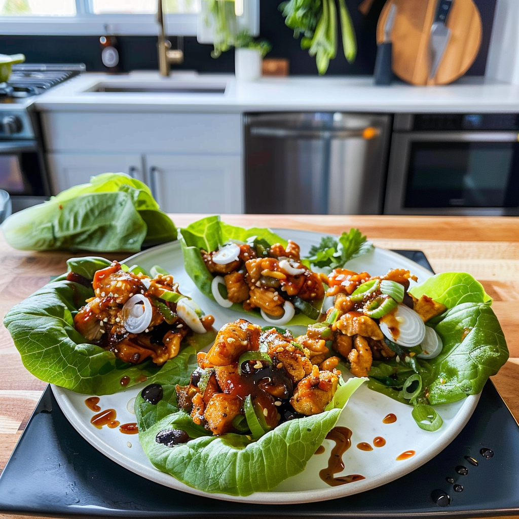 Chicken Lettuce Wraps