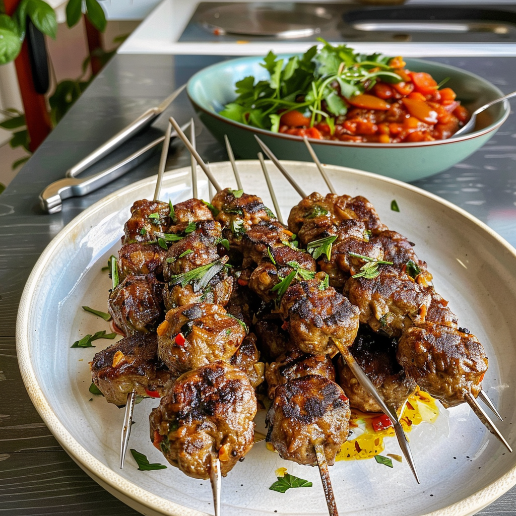 Delicious Beef Kofta Kebabs
