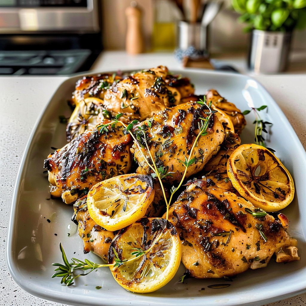 Grilled Lemon Herb Chicken