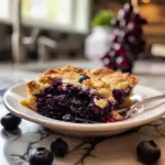 Spring Blueberry Cobbler