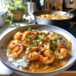 Coconut Curry Shrimp Dish