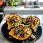 Quinoa Stuffed Acorn Squash