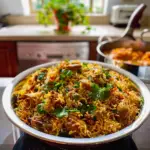 Chicken Biryani Dish