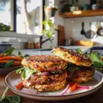 Delicious Homemade Veggie Burgers