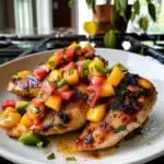 Memorial Day Chicken with Mango Salsa
