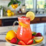 Delicious Strawberry Lemonade for Memorial Day