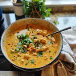 Chicken Curry Soup Bowl