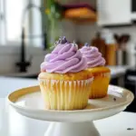 Lemon Lavender Cupcakes for Mother's Day