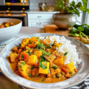 Easy Vegetable Curry Dish