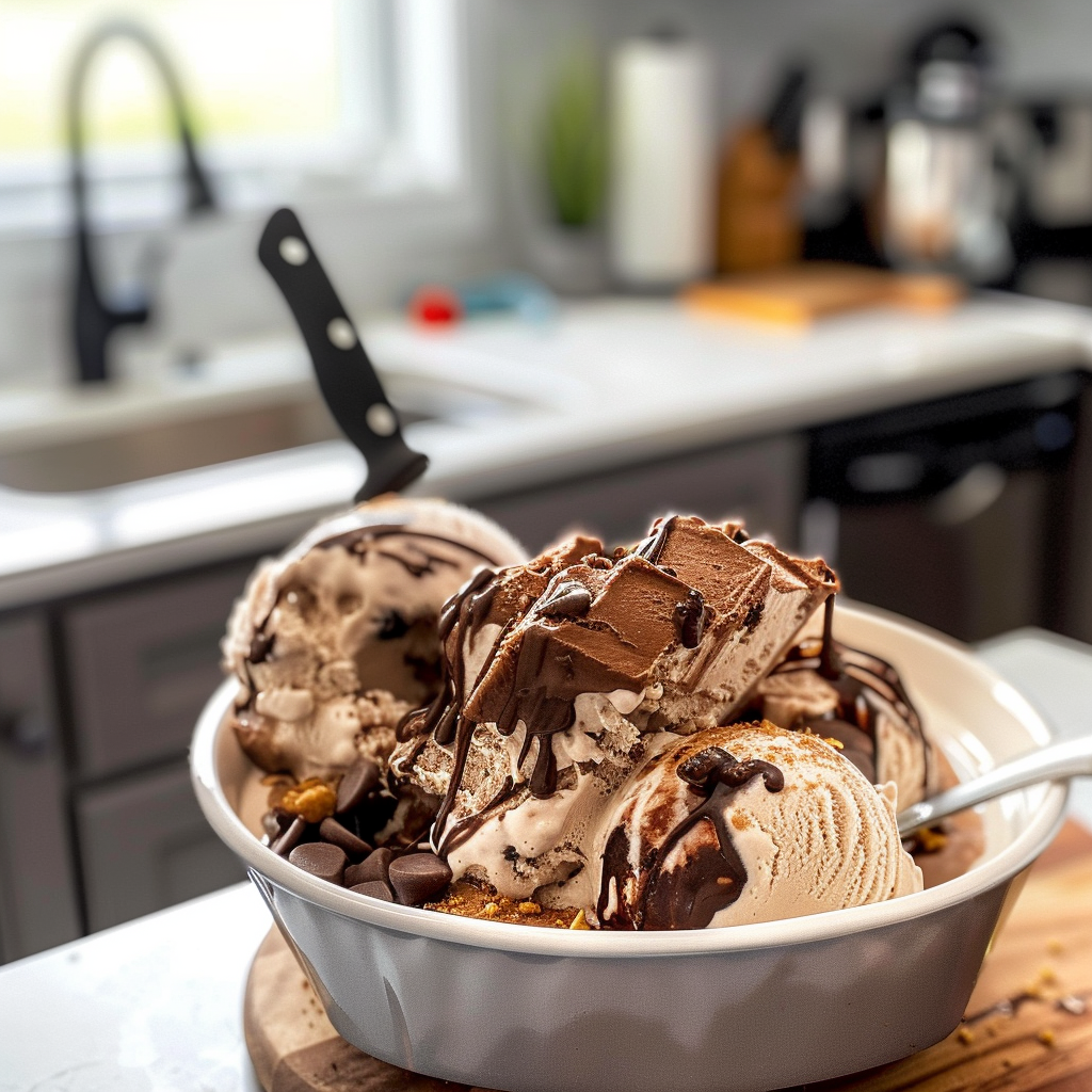 Homemade Ice Cream for Memorial Day
