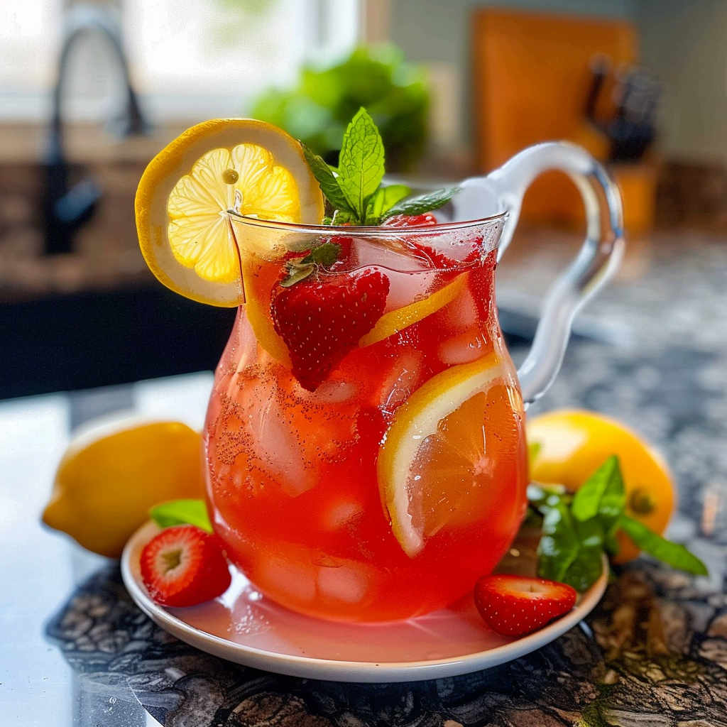 Memorial Day Strawberry Lemonade