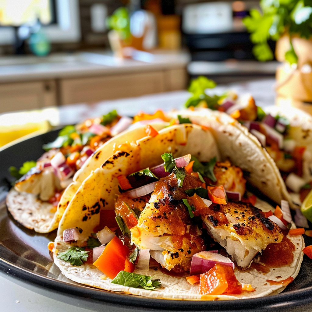 Grilled Fish Tacos for Memorial Day