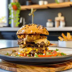 Crispy Smash Burgers
