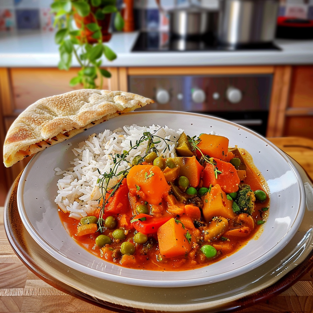 Easy Vegetable Curry Dish