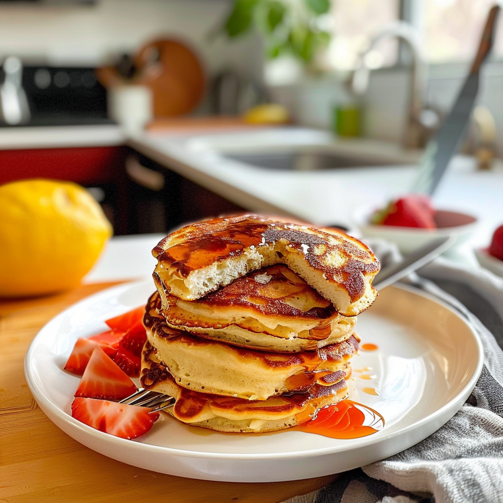 High-Protein Cottage Cheese Pancakes
