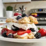 Mixed Berry Shortcake Dessert