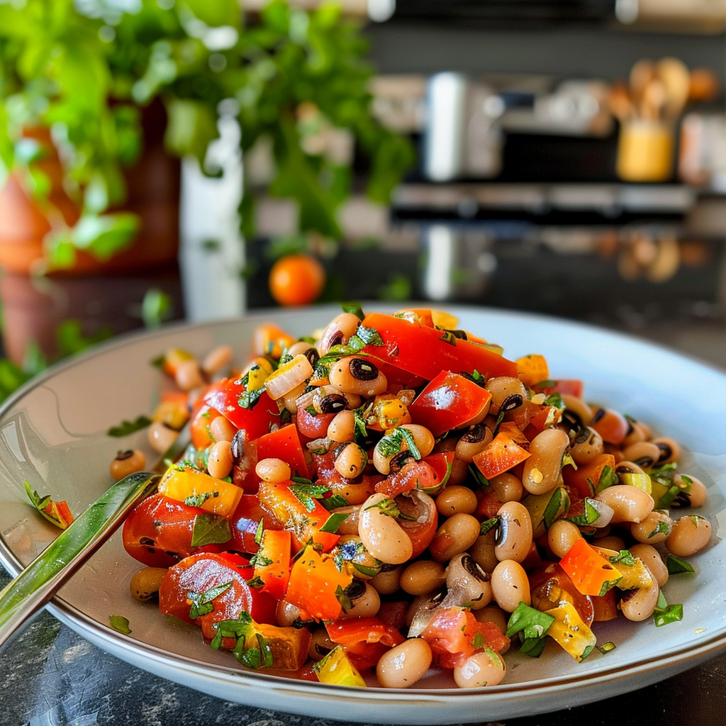Vibrant Black-Eyed Pea Salad