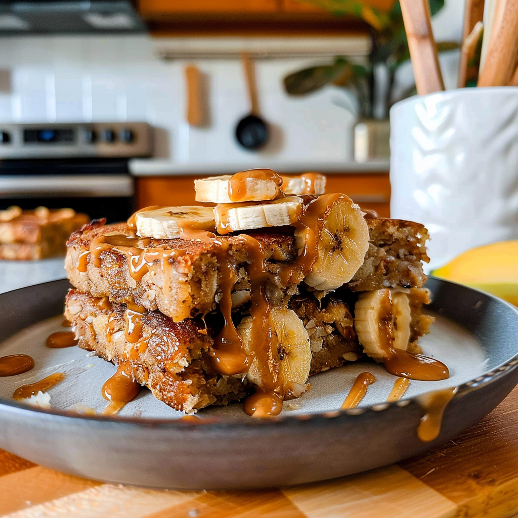 Peanut Butter Banana Breakfast Bake