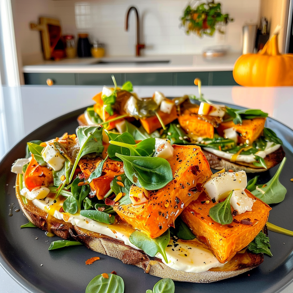 Breakfast Sweet Potato Toast