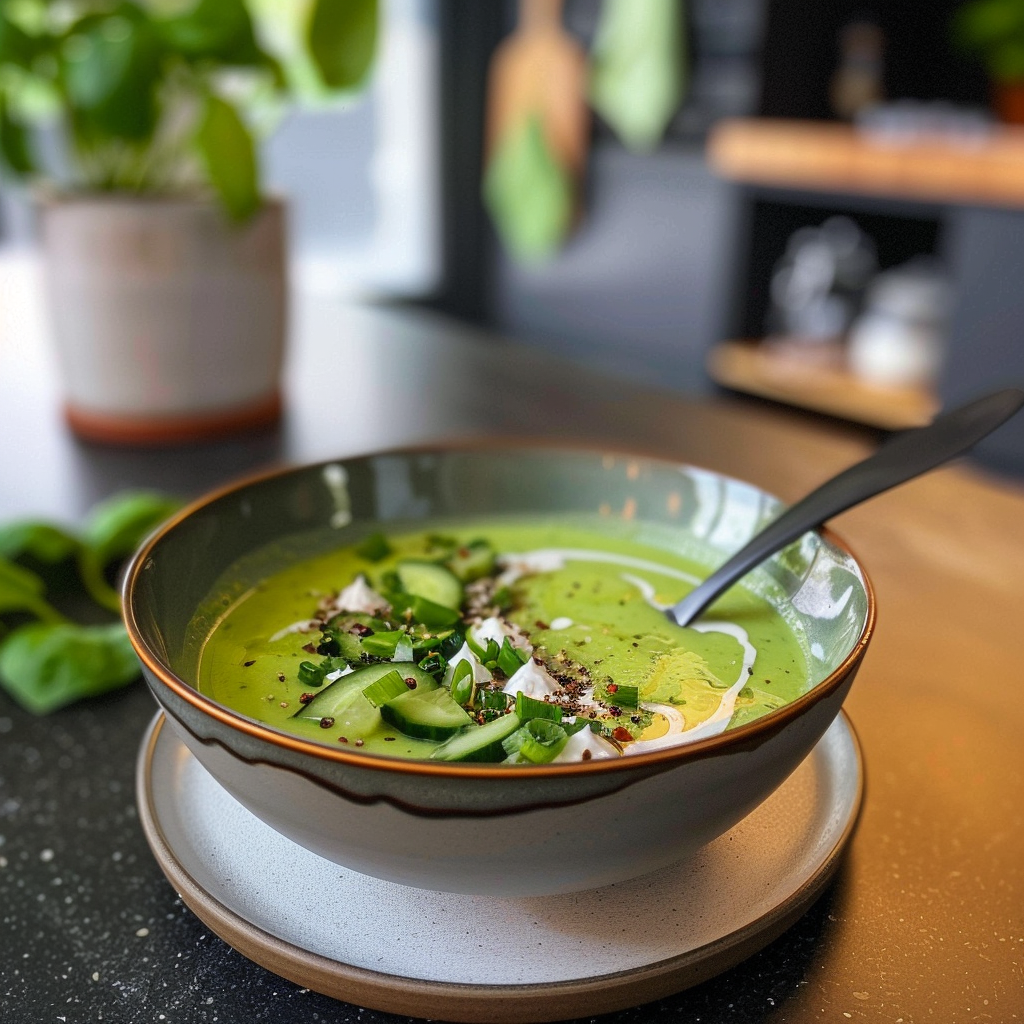 Cucumber Gazpacho Bowl