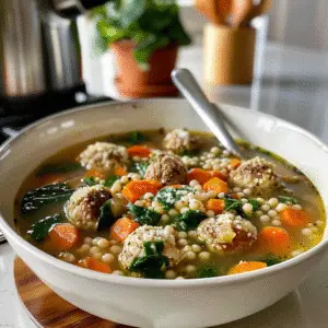 Delicious Italian Wedding Soup