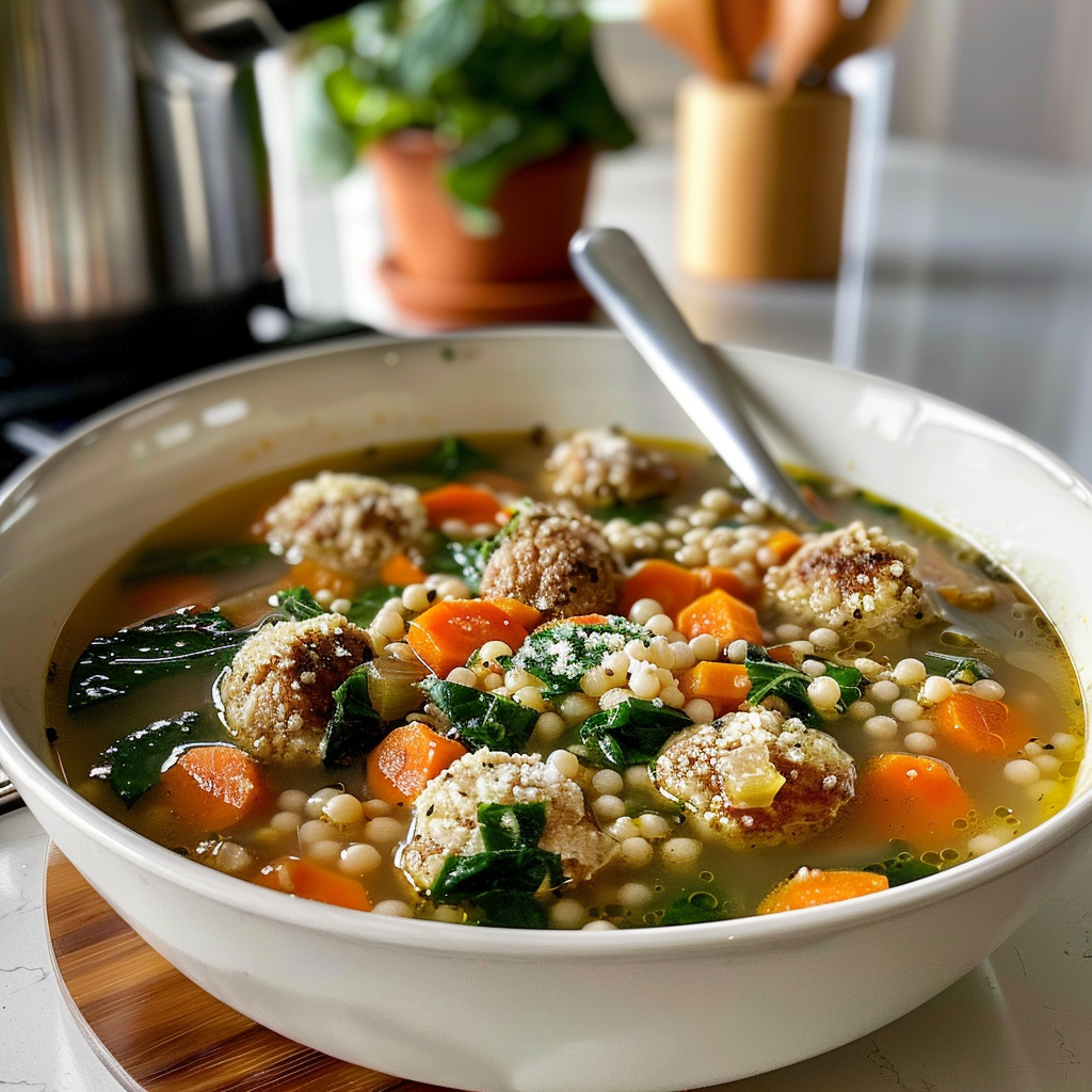 Delicious Italian Wedding Soup